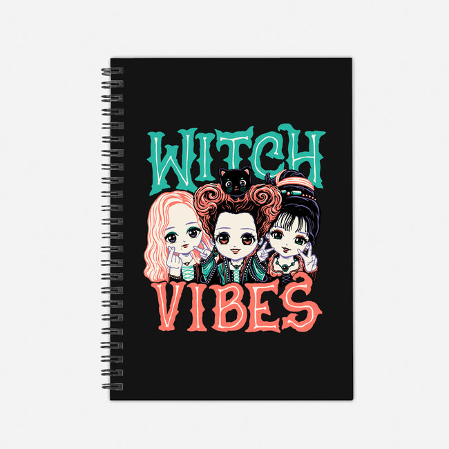 Cute Witch Vibes-none dot grid notebook-momma_gorilla