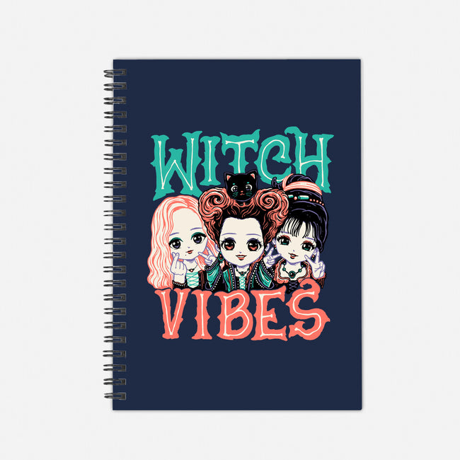 Cute Witch Vibes-none dot grid notebook-momma_gorilla