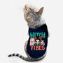 Cute Witch Vibes-cat basic pet tank-momma_gorilla