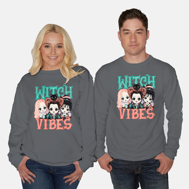 Cute Witch Vibes-unisex crew neck sweatshirt-momma_gorilla