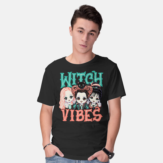 Cute Witch Vibes-mens basic tee-momma_gorilla