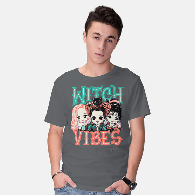 Cute Witch Vibes-mens basic tee-momma_gorilla