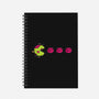 Pac-Zombie-none dot grid notebook-goodidearyan