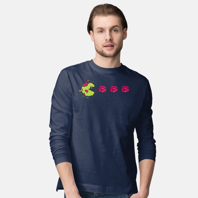 Pac-Zombie-mens long sleeved tee-goodidearyan