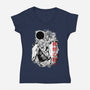 The Legendary Knight-womens v-neck tee-Guilherme magno de oliveira