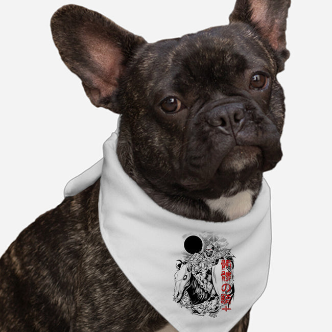 The Legendary Knight-dog bandana pet collar-Guilherme magno de oliveira