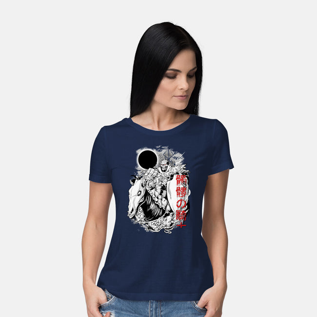 The Legendary Knight-womens basic tee-Guilherme magno de oliveira