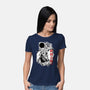 The Legendary Knight-womens basic tee-Guilherme magno de oliveira