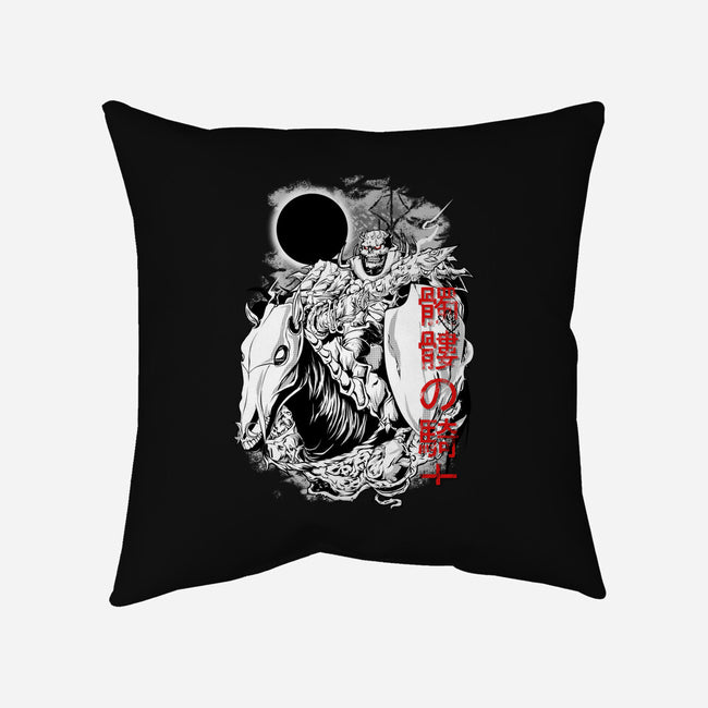 The Legendary Knight-none removable cover w insert throw pillow-Guilherme magno de oliveira