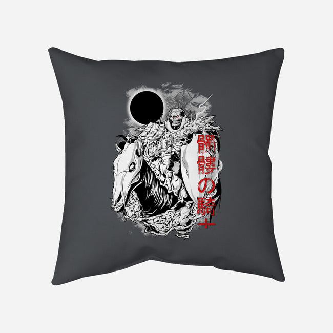 The Legendary Knight-none removable cover w insert throw pillow-Guilherme magno de oliveira