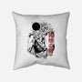 The Legendary Knight-none removable cover w insert throw pillow-Guilherme magno de oliveira