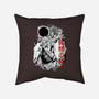 The Legendary Knight-none removable cover throw pillow-Guilherme magno de oliveira