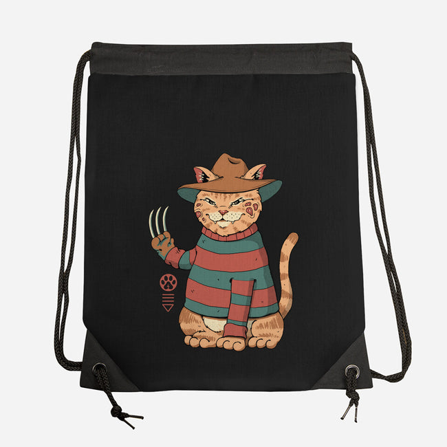 Catana On Elm Street-none drawstring bag-vp021