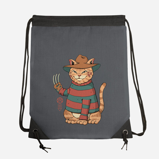 Catana On Elm Street-none drawstring bag-vp021