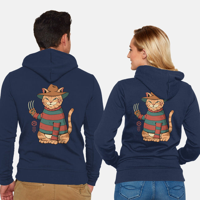 Catana On Elm Street-unisex zip-up sweatshirt-vp021