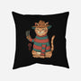 Catana On Elm Street-none removable cover w insert throw pillow-vp021