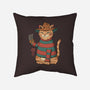 Catana On Elm Street-none removable cover w insert throw pillow-vp021