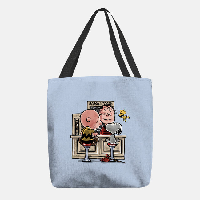 The Runaway Beagle-none basic tote bag-zascanauta