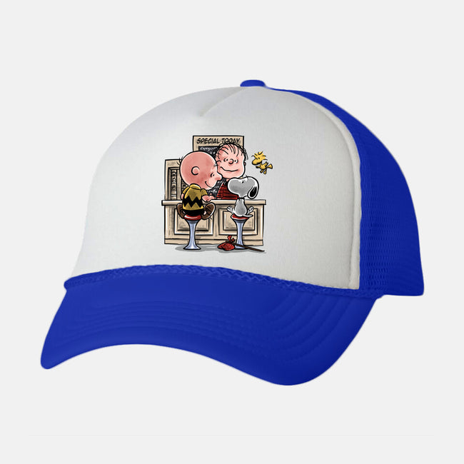 The Runaway Beagle-unisex trucker hat-zascanauta