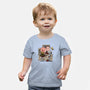 The Runaway Beagle-baby basic tee-zascanauta