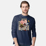 The Runaway Beagle-mens long sleeved tee-zascanauta