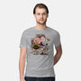 The Runaway Beagle-mens premium tee-zascanauta