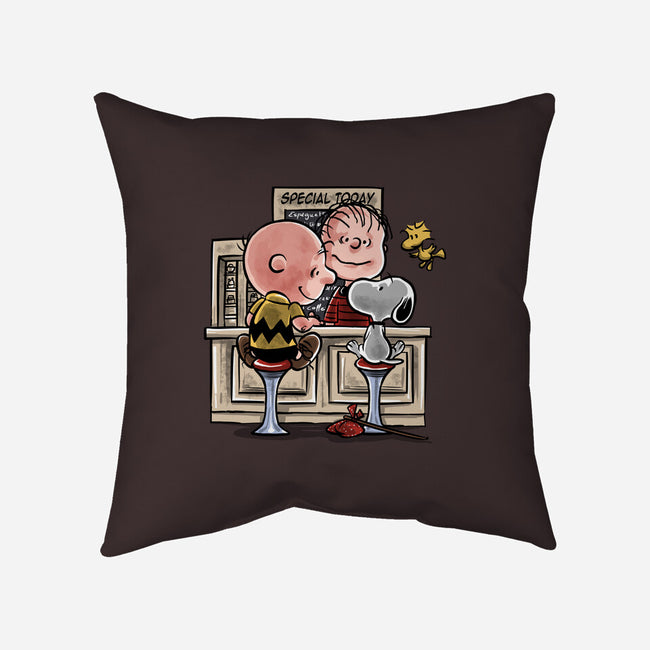 The Runaway Beagle-none removable cover w insert throw pillow-zascanauta