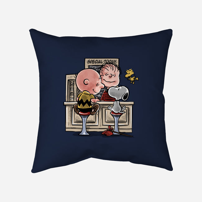 The Runaway Beagle-none removable cover w insert throw pillow-zascanauta
