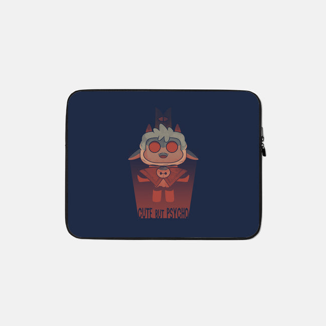 Cute But Also Psycho-none zippered laptop sleeve-Claudia