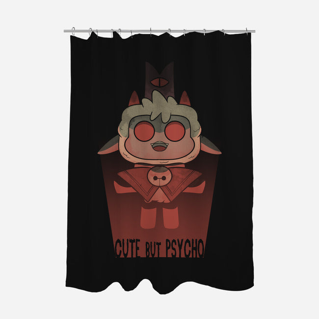 Cute But Also Psycho-none polyester shower curtain-Claudia