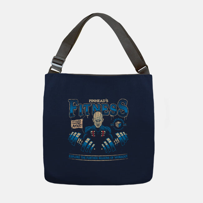 Pinhead's Fitness-none adjustable tote bag-teesgeex
