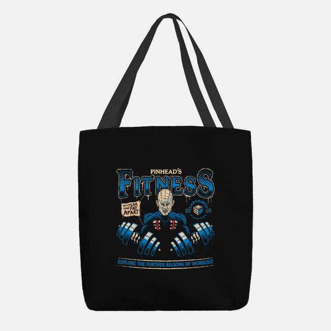 Pinhead's Fitness-none basic tote bag-teesgeex