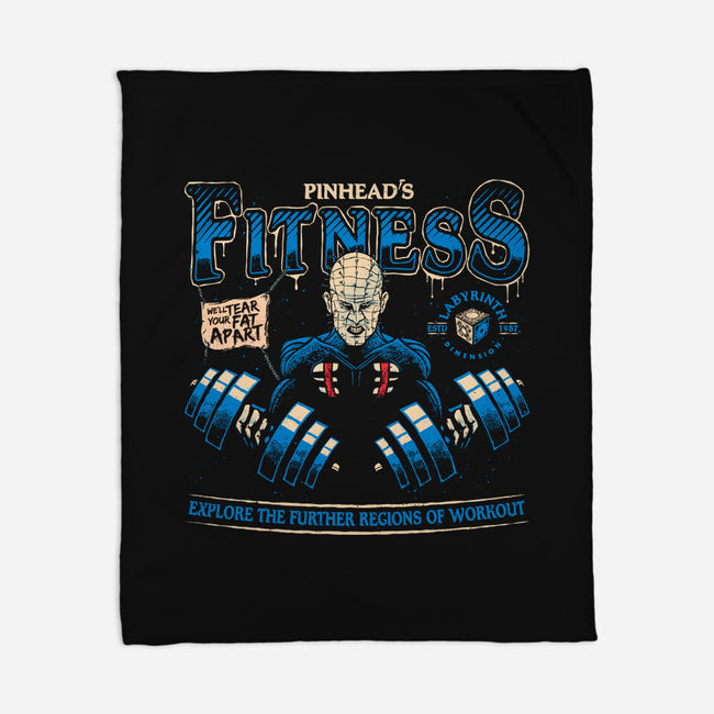 Pinhead's Fitness-none fleece blanket-teesgeex