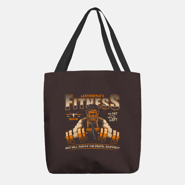 Leatherface's Fitness-none basic tote bag-teesgeex