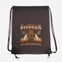 Leatherface's Fitness-none drawstring bag-teesgeex