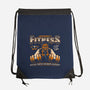 Leatherface's Fitness-none drawstring bag-teesgeex