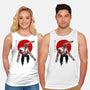 Red Sun Chainsaw-unisex basic tank-ddjvigo