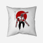 Red Sun Chainsaw-none removable cover w insert throw pillow-ddjvigo