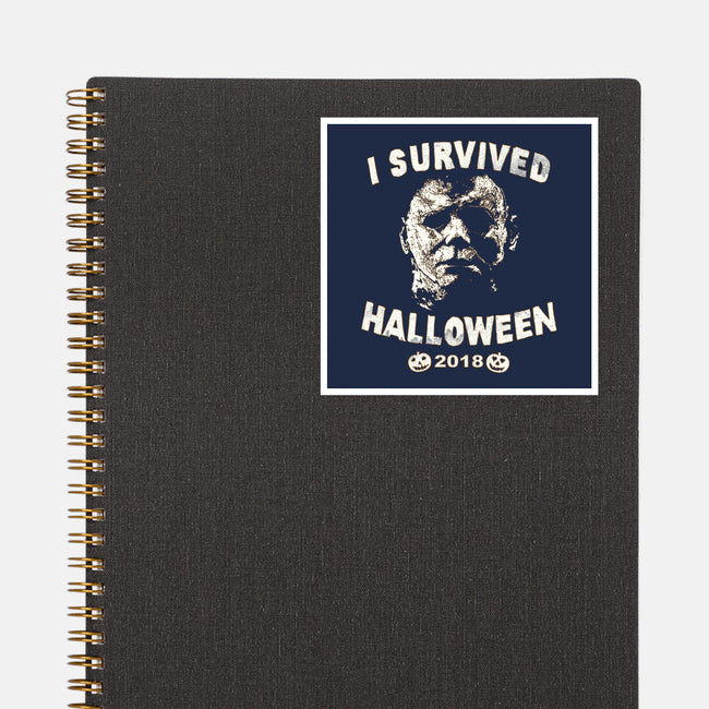 Halloween Survivor-none glossy sticker-illproxy