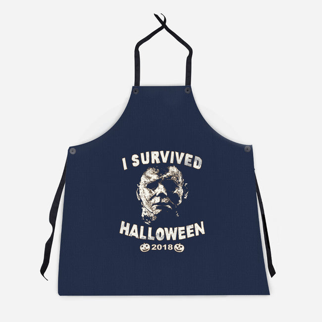 Halloween Survivor-unisex kitchen apron-illproxy