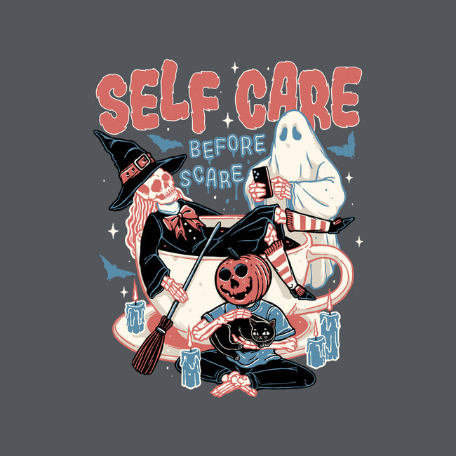 Self Care Scare Club-none removable cover w insert throw pillow-momma_gorilla