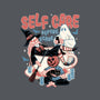 Self Care Scare Club-none removable cover throw pillow-momma_gorilla