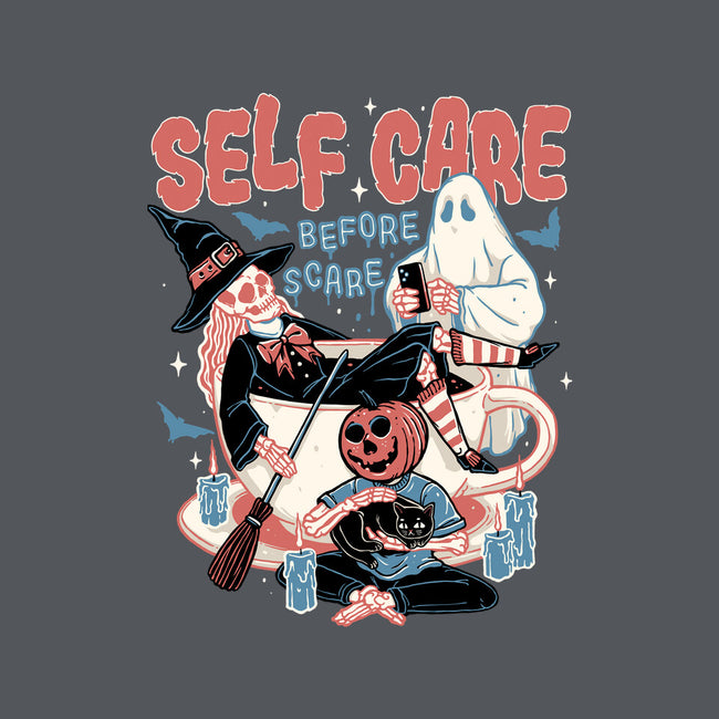Self Care Scare Club-womens basic tee-momma_gorilla