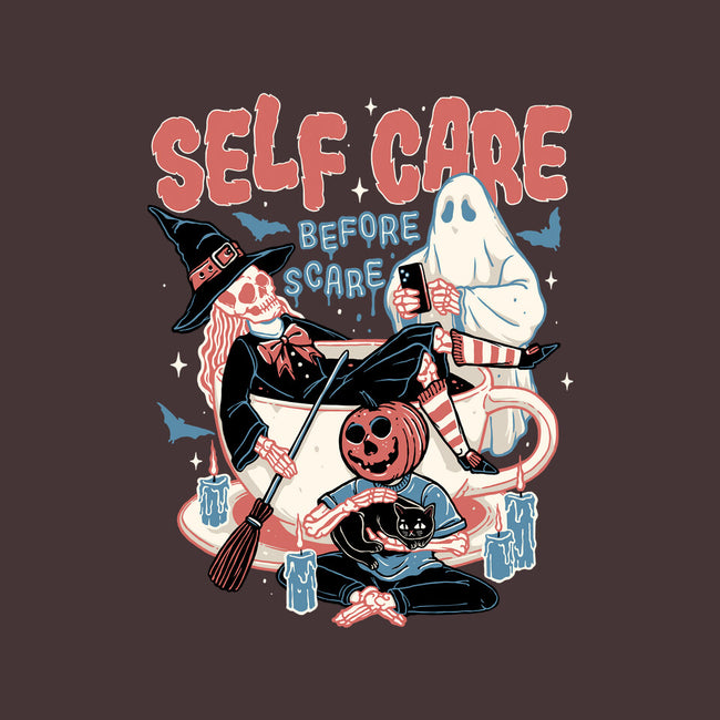 Self Care Scare Club-none zippered laptop sleeve-momma_gorilla