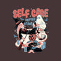 Self Care Scare Club-none glossy sticker-momma_gorilla