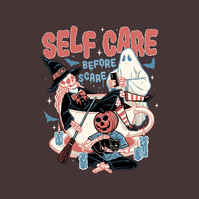 Self Care Scare Club-womens basic tee-momma_gorilla
