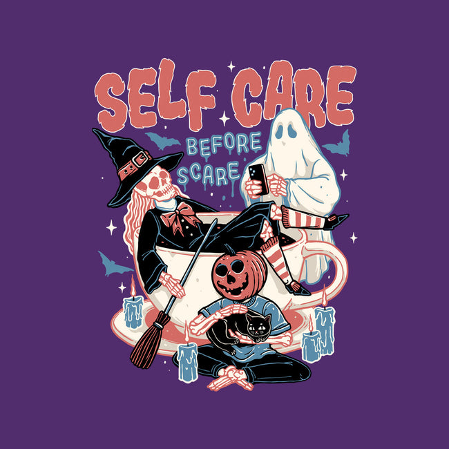 Self Care Scare Club-womens off shoulder tee-momma_gorilla