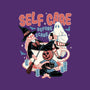 Self Care Scare Club-womens off shoulder sweatshirt-momma_gorilla