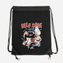 Self Care Scare Club-none drawstring bag-momma_gorilla
