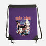 Self Care Scare Club-none drawstring bag-momma_gorilla